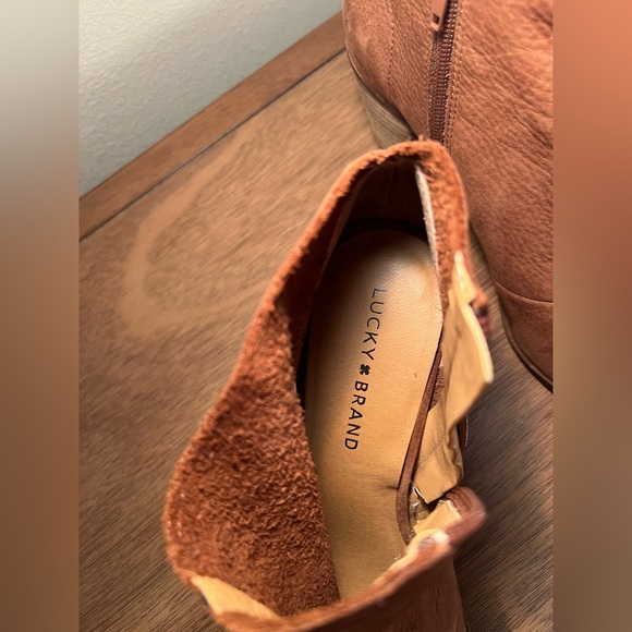 Lucky Brand Open-toe Booties - Picture 3 of 4